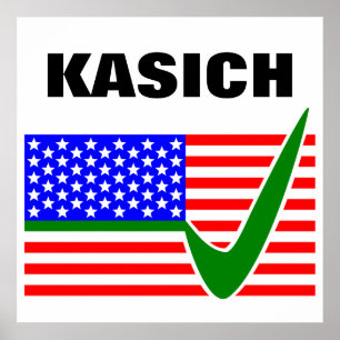 Pôster Vote John Kasich para o Presidente 2016