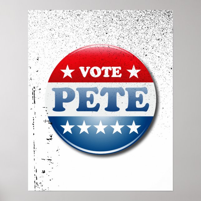 Poster Vote Pete 2020 (Frente)