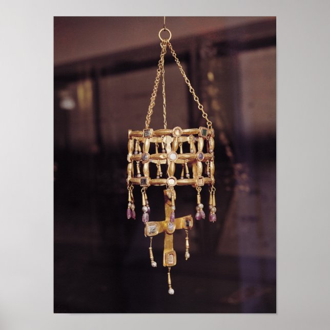 Pôster Votive crown of a Visigoth king (Frente)