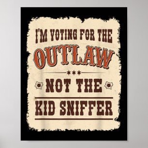 Poster Voto A Favor Do Outlaw E Não Da Votação Do Miúdo S