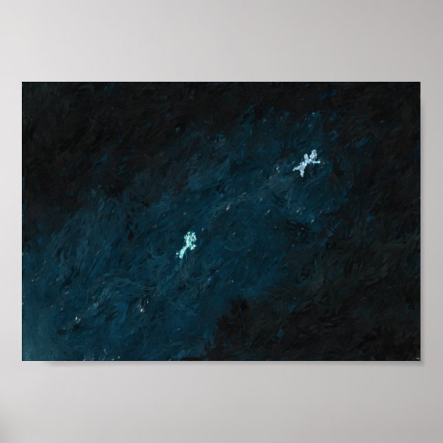 Poster Vou Segui-Lo Na Escuridão (Frente)