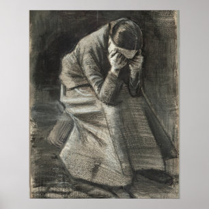 Poster Vovó 1888 Vincent van Gogh Small