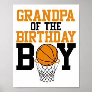 Poster Vovô Da Família Sketll Birthday Boy Aniversário