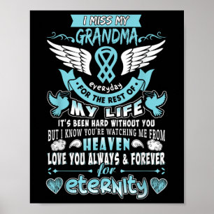 Poster Vovó É Meu Anjo Guardião Desaparecendo no Dia do M