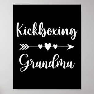 Poster Vovó Kickboxing Amantes de Kickboxing Gr