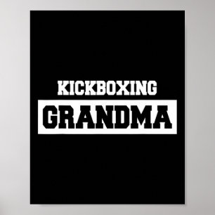 Poster Vovó Kickboxing - Kickboxer 