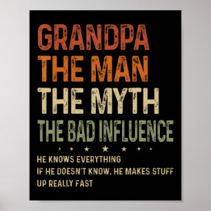 Poster Vovô O Homem O Mito Os Pais De Influência Má