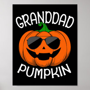 Poster Vovô Pumpkin Veste Pulmões Correspondentes à Famíl