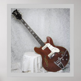 Pôster Vox Super Lynx Deluxe GuitarraPoster