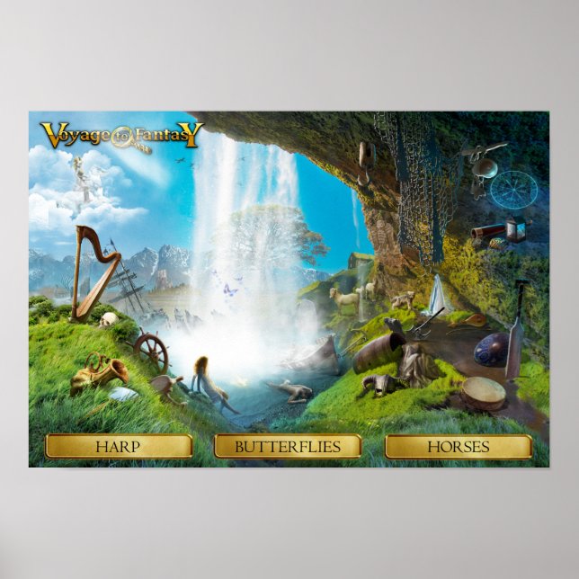 Poster Voyage to Fantasy - The Lorelei (Frente)