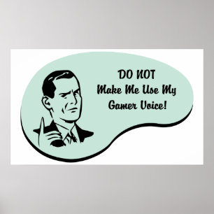 Pôster Voz do Gamer