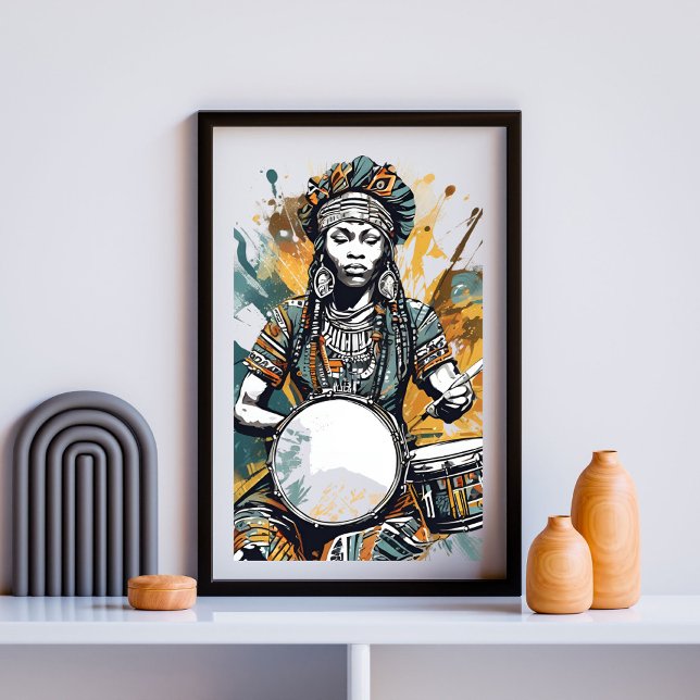 Poster Voz do Tambor Sagrado (Criador carregado)