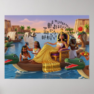 Poster Voz Regal de Cleopatra