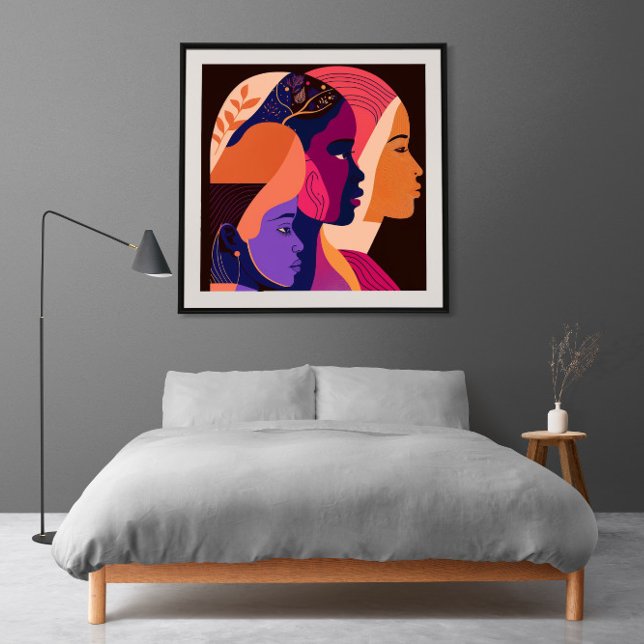 Poster Vozes da Mudança 7 Poster, Minimalista, Feminista (Criador carregado)