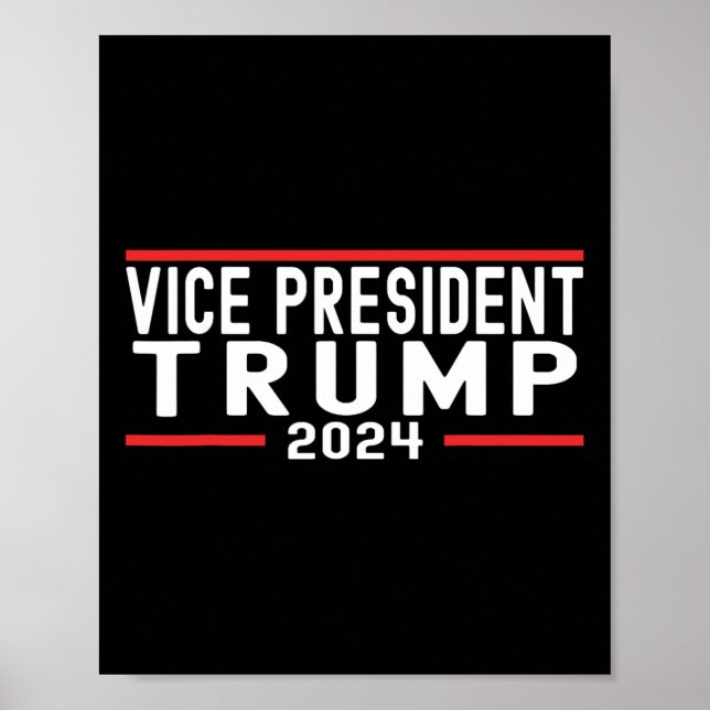 Poster Vp Trump Funny Biden Election Vp Trump 2024 1 (Frente)