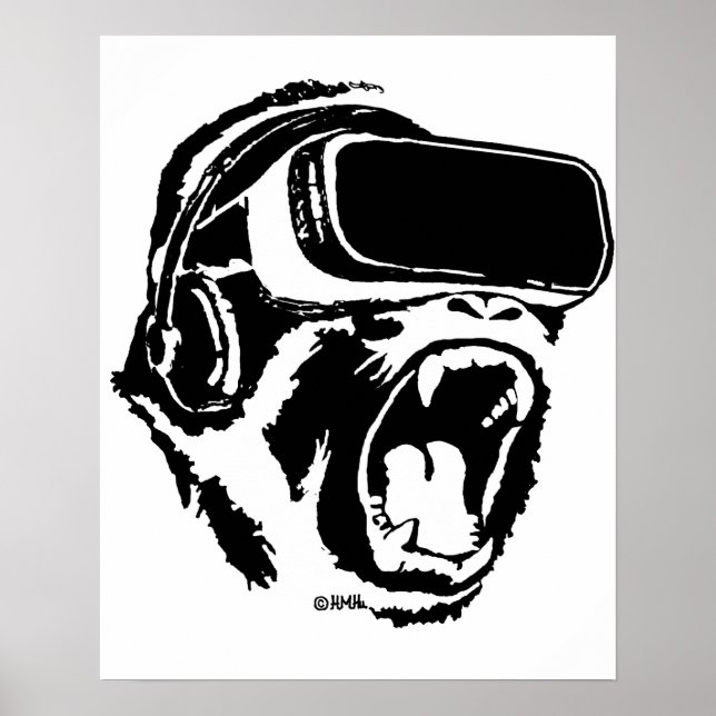 Pôster VR Gorilla (Frente)