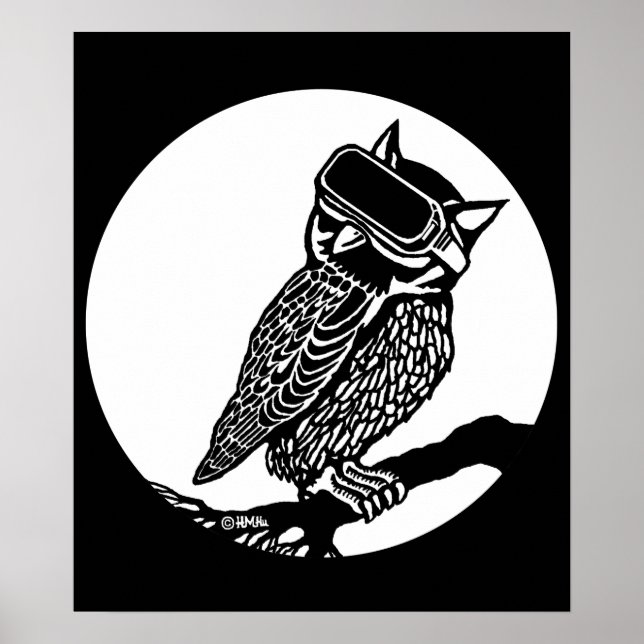 Pôster VR Owl (Frente)