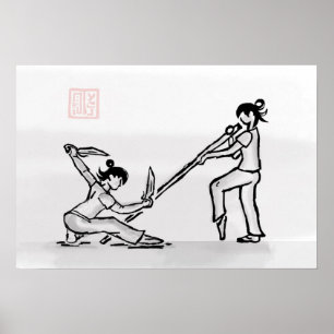 Poster vs knife pole