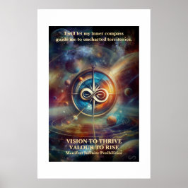 POSTER VTVR-ABSTRACTCOMPASS4A-CARTAZ - CARTAZ
