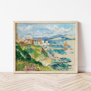 Poster Vue Sur La Ponche, Santo-Tropez   Henri Manguin