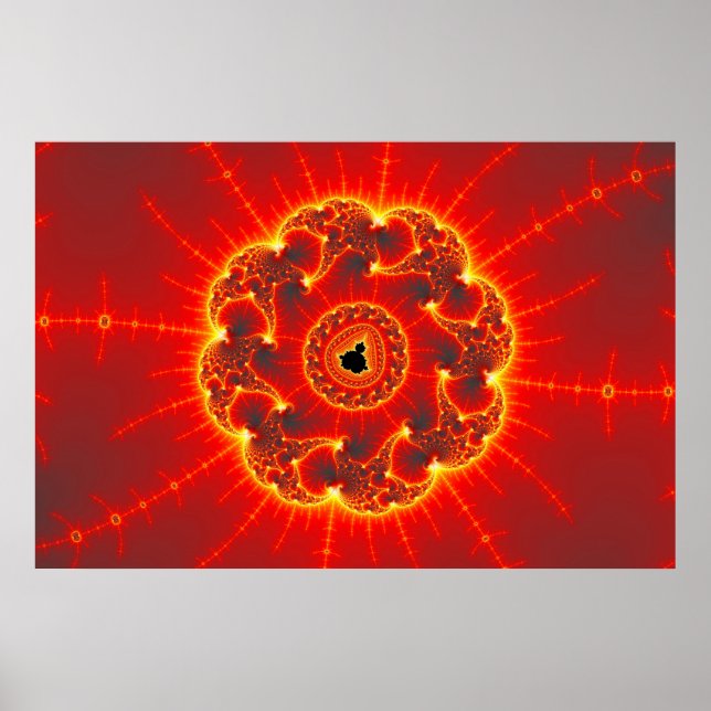 Poster Vulcânico (Frente)