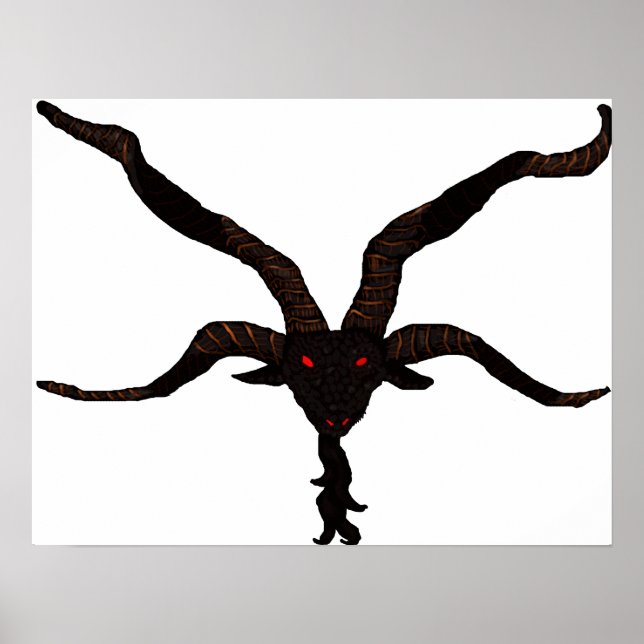 Poster vulcânico Black Star (Frente)