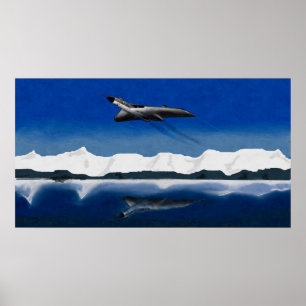 Poster Vulcano congelado