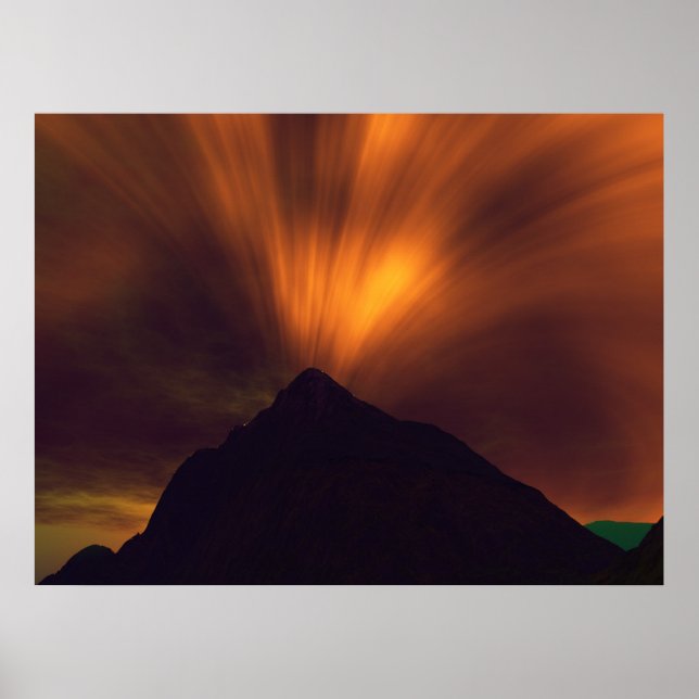 Pôster Vulcão (Frente)