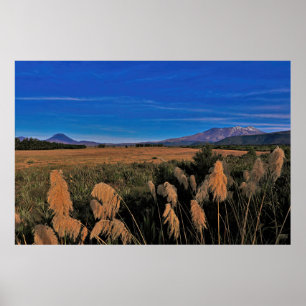 Poster Vulcões de Tongariro