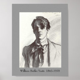 Pôster W. B. Yeats