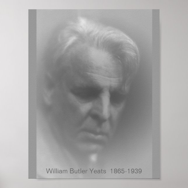 Pôster W. B. Yeats (Frente)