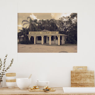 Poster Wabasso Tackear Vintage Compre