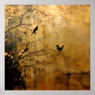 Poster Wabi Sabi - Arte de Estilo Japonês