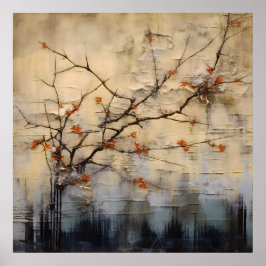 Poster Wabi Sabi - Arte de Estilo Japonês