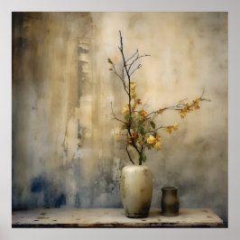 Poster Wabi Sabi - Arte de Estilo Japonês