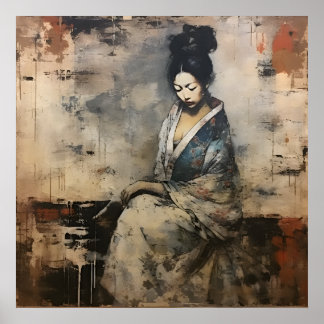 Poster Wabi Sabi - Arte de Estilo Japonês