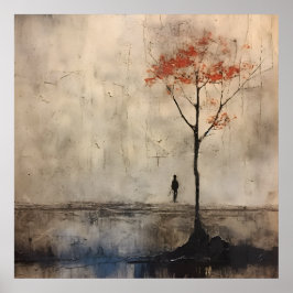 Poster Wabi Sabi - Arte de Estilo Japonês