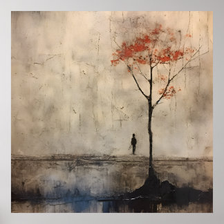 Poster Wabi Sabi - Arte de Estilo Japonês