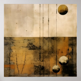 Poster Wabi Sabi - Arte de Estilo Japonês