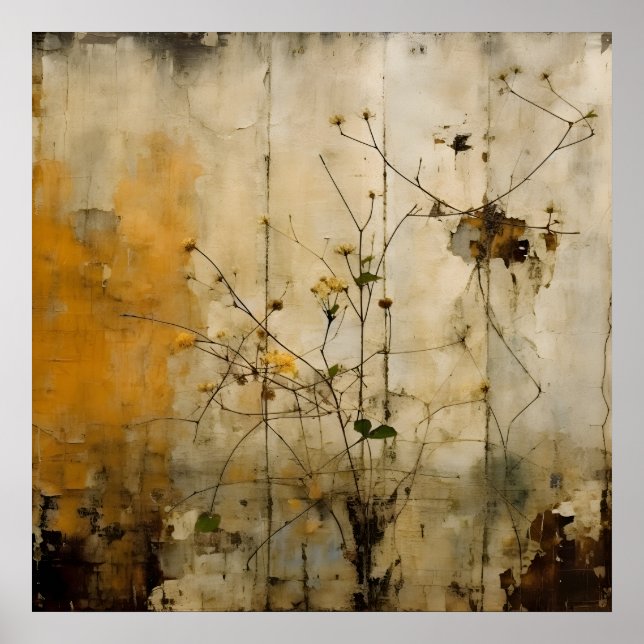 Poster Wabi Sabi - Arte de Estilo Japonês (Frente)