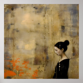 Poster Wabi Sabi - Arte de Estilo Japonês