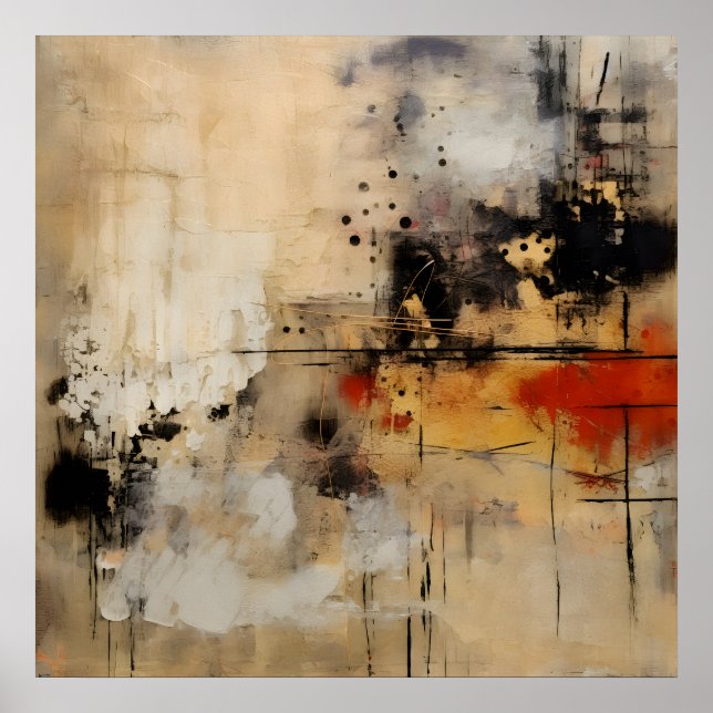 Poster Wabi Sabi - Arte de Estilo Japonês (Frente)