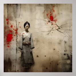 Poster Wabi Sabi - Arte de Estilo Japonês