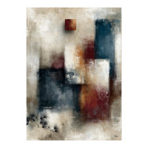 Wabi-Sabi Pine Eco Moderno Japonês Parede Abstrata