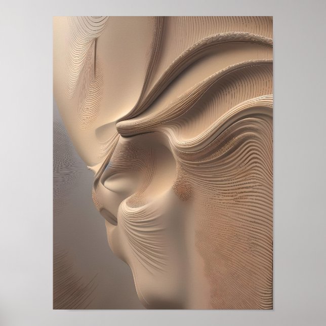 Poster Wabi Sabi Wall Art para uma Casa Tranquil (Frente)