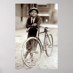 PÔSTER WACO TEXAS MESSENGER BOY 1913