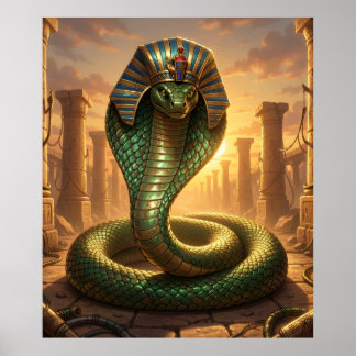 Poster Wadjet – Ägyptische Schlangengöttin´6