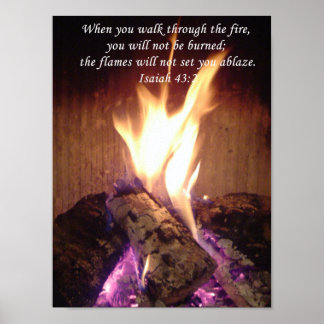 Pôster Walk Through The Fire