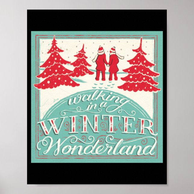 Poster Walking In A Winter Wonderland  (Frente)