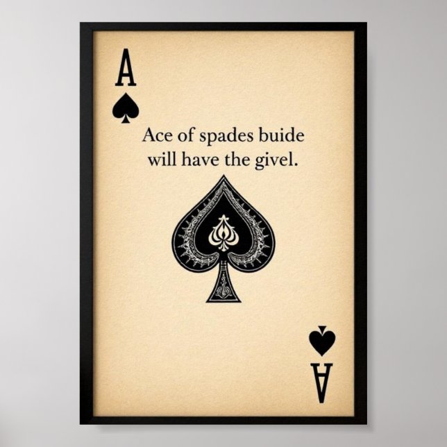 Poster Wall Art (Frente)